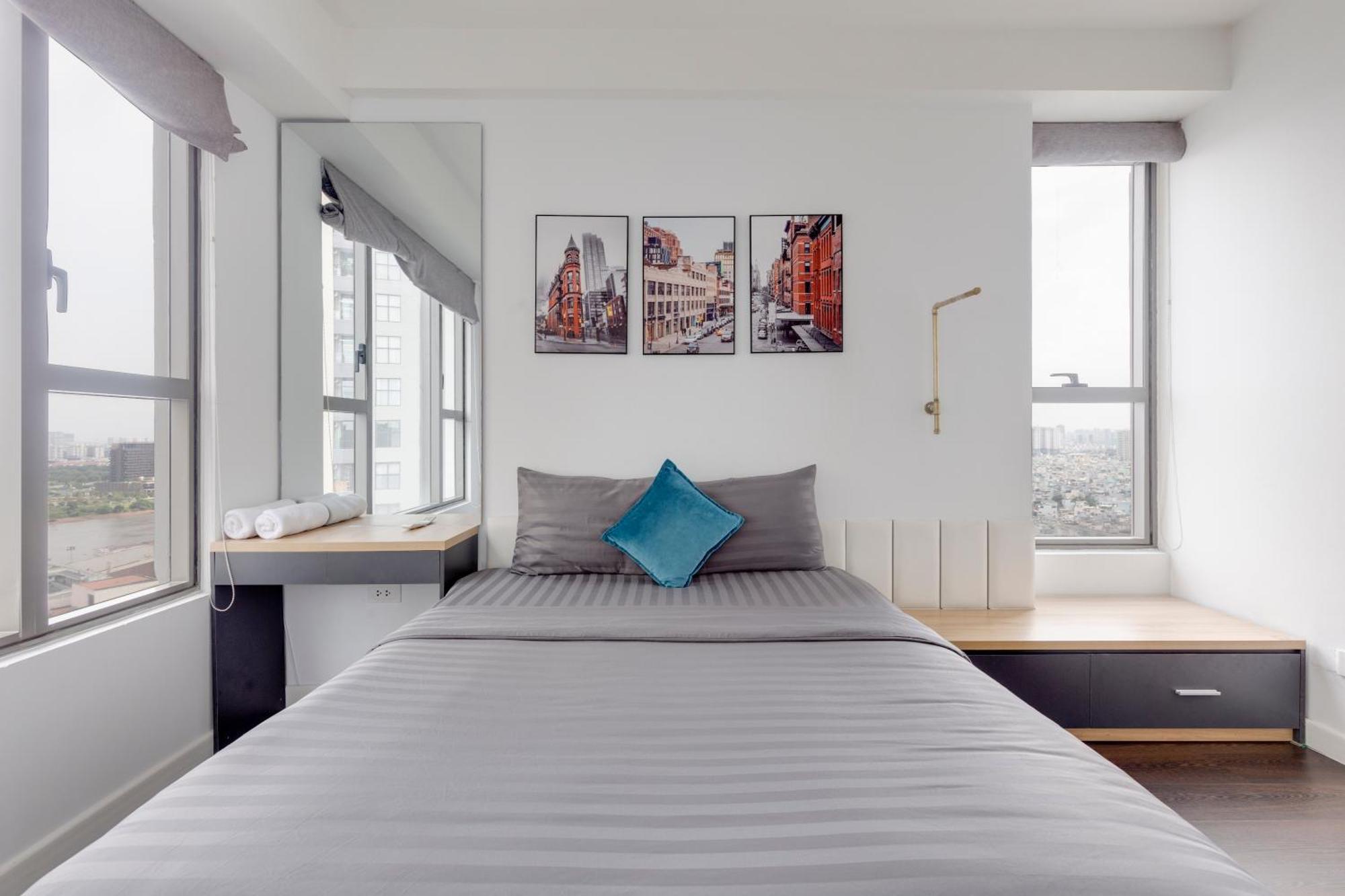 הו צ'י מין סיטי Smile Home Tresor Apartment - Modern Comfortable מראה חיצוני תמונה