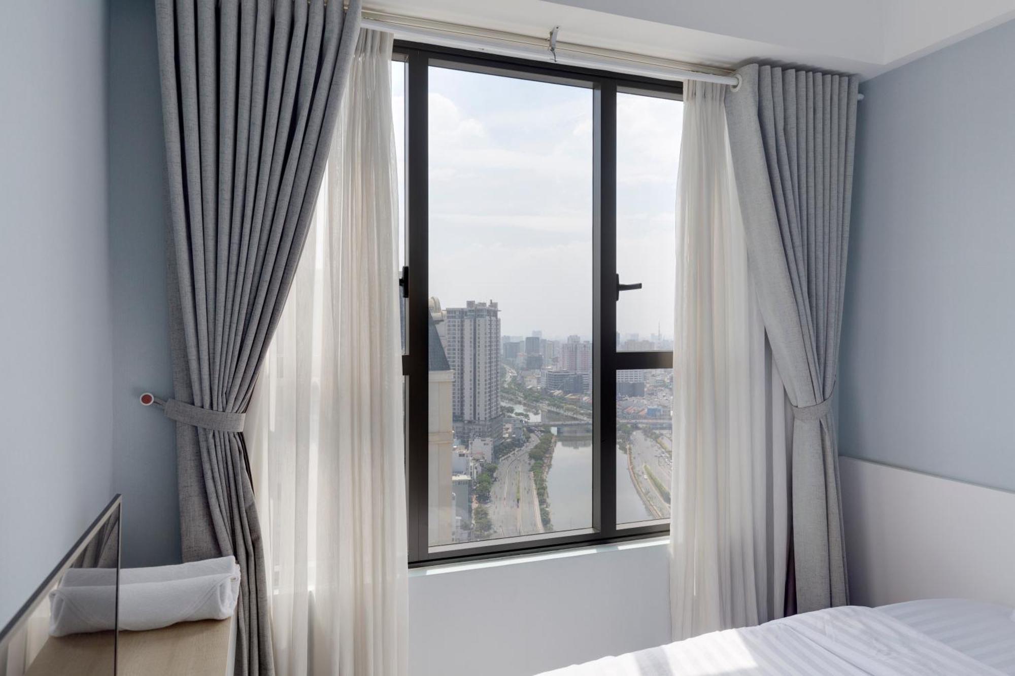 הו צ'י מין סיטי Smile Home Tresor Apartment - Modern Comfortable מראה חיצוני תמונה