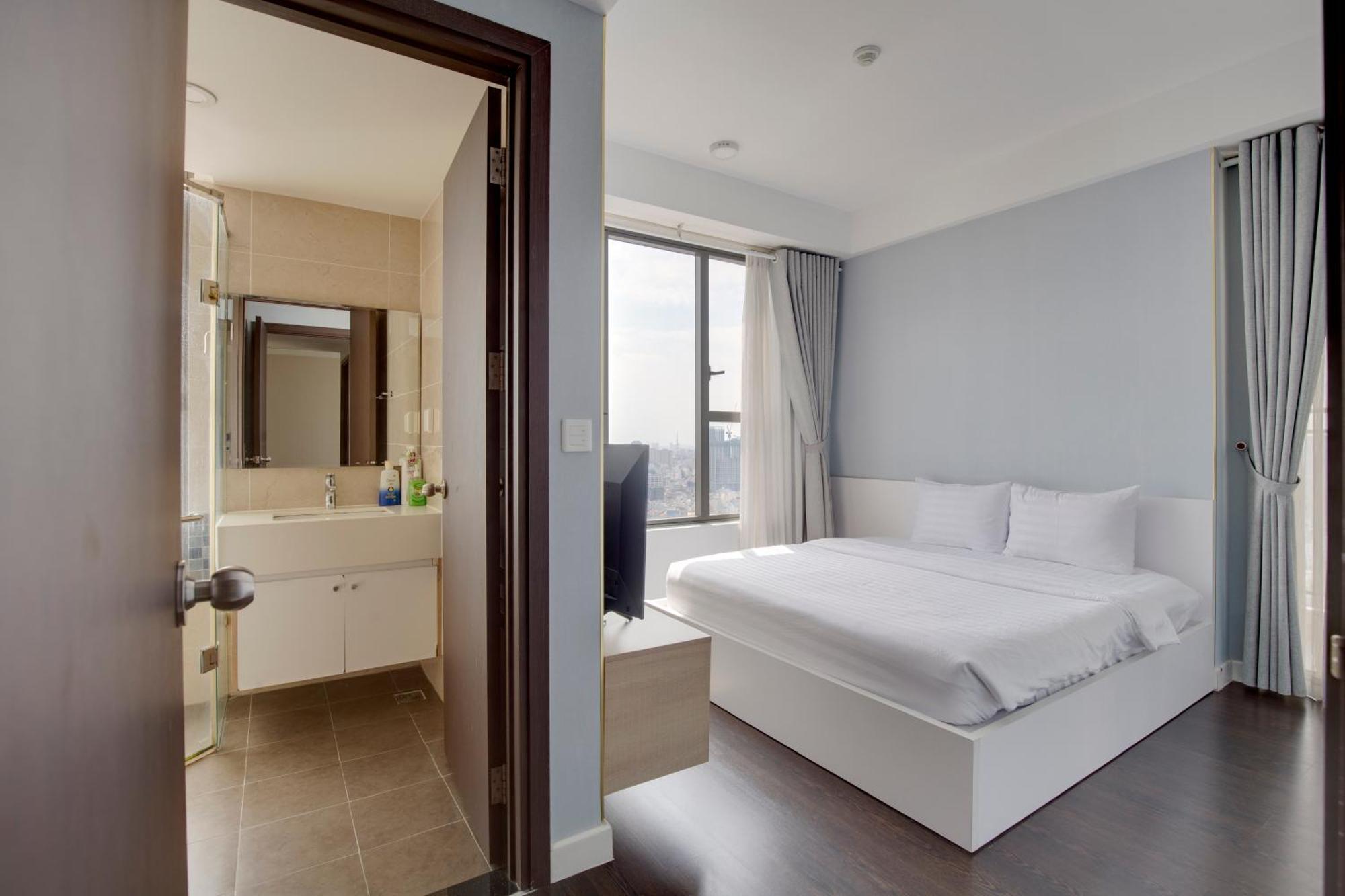 הו צ'י מין סיטי Smile Home Tresor Apartment - Modern Comfortable מראה חיצוני תמונה