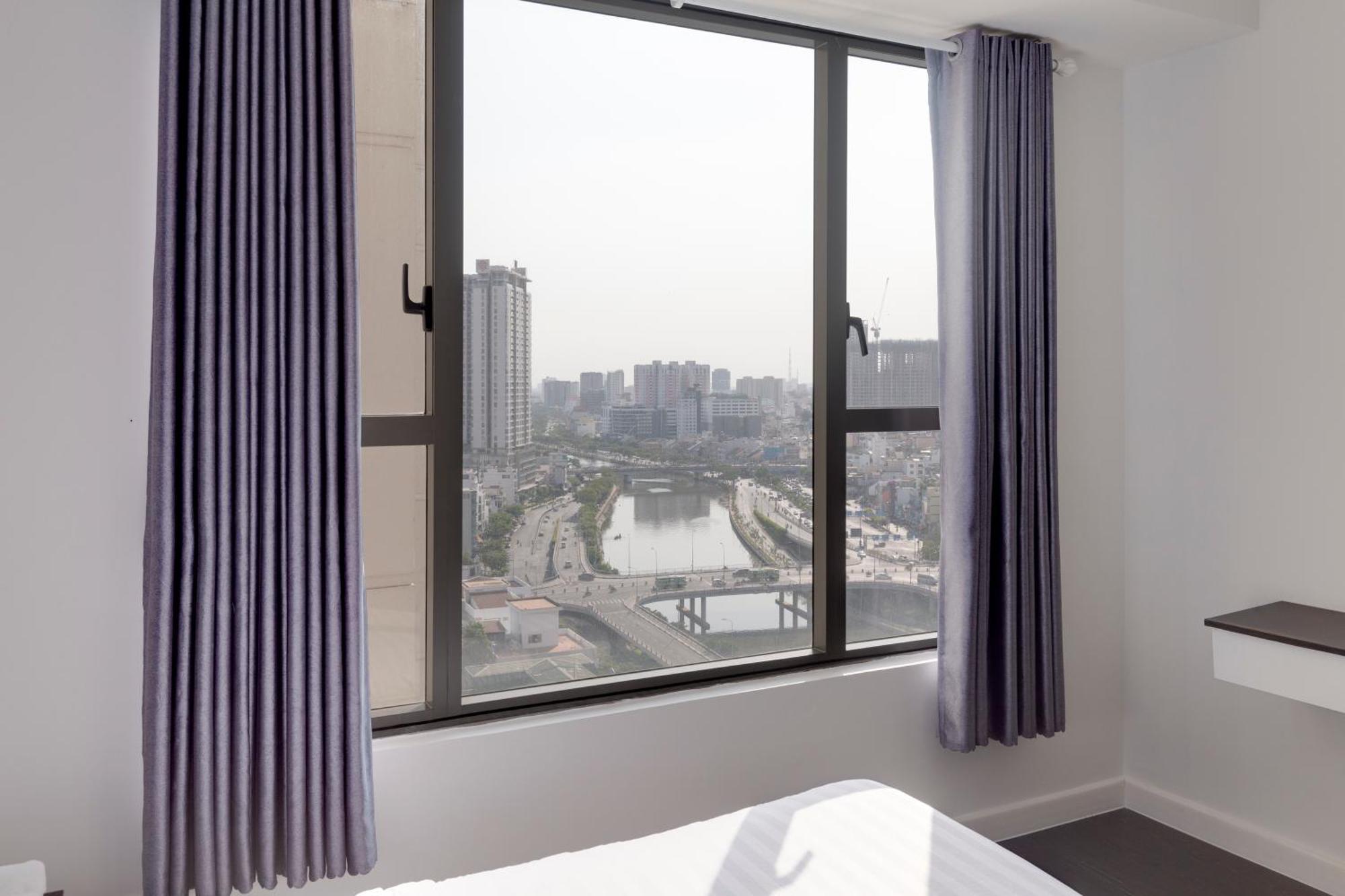 הו צ'י מין סיטי Smile Home Tresor Apartment - Modern Comfortable מראה חיצוני תמונה