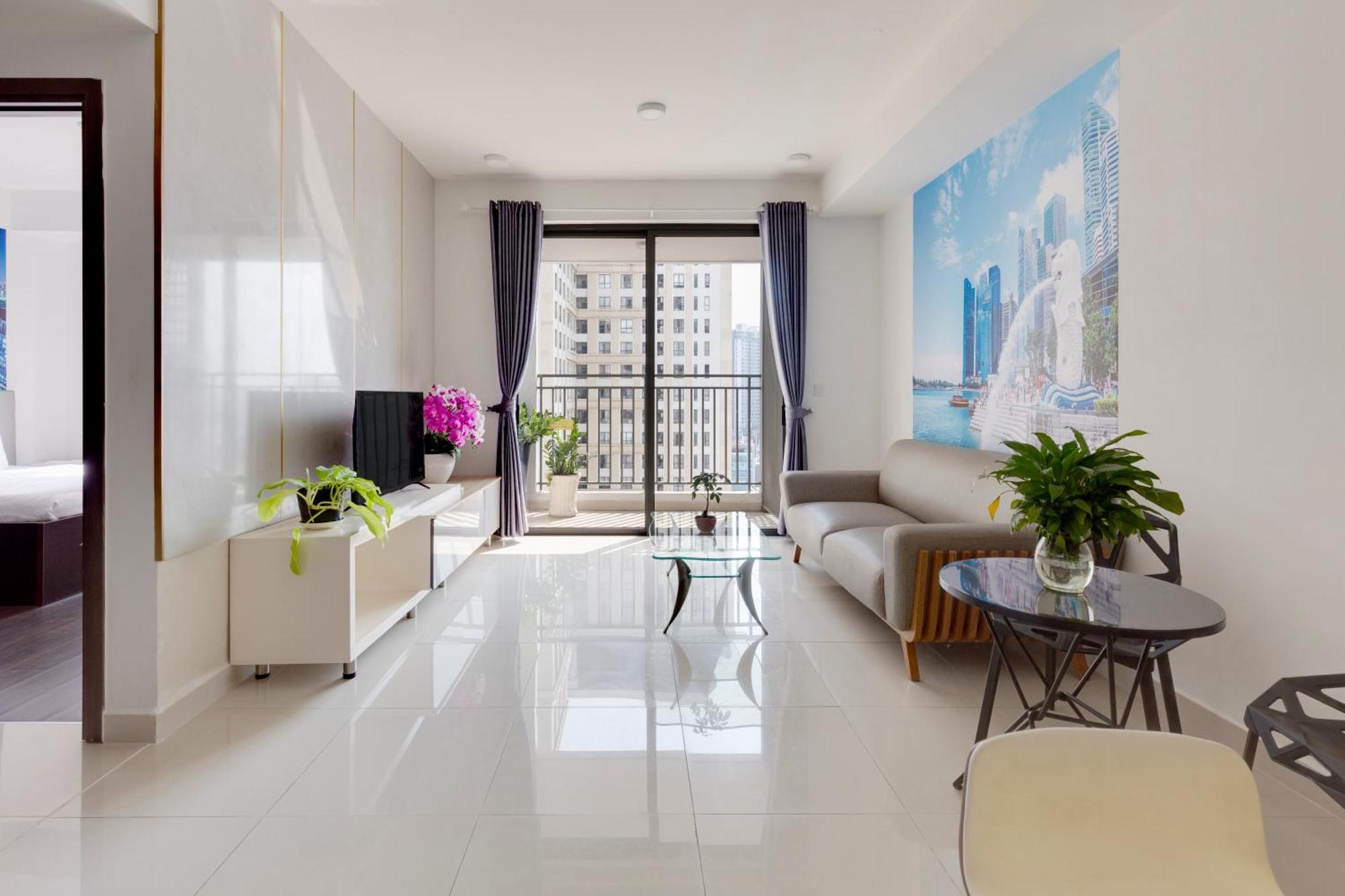 הו צ'י מין סיטי Smile Home Tresor Apartment - Modern Comfortable מראה חיצוני תמונה