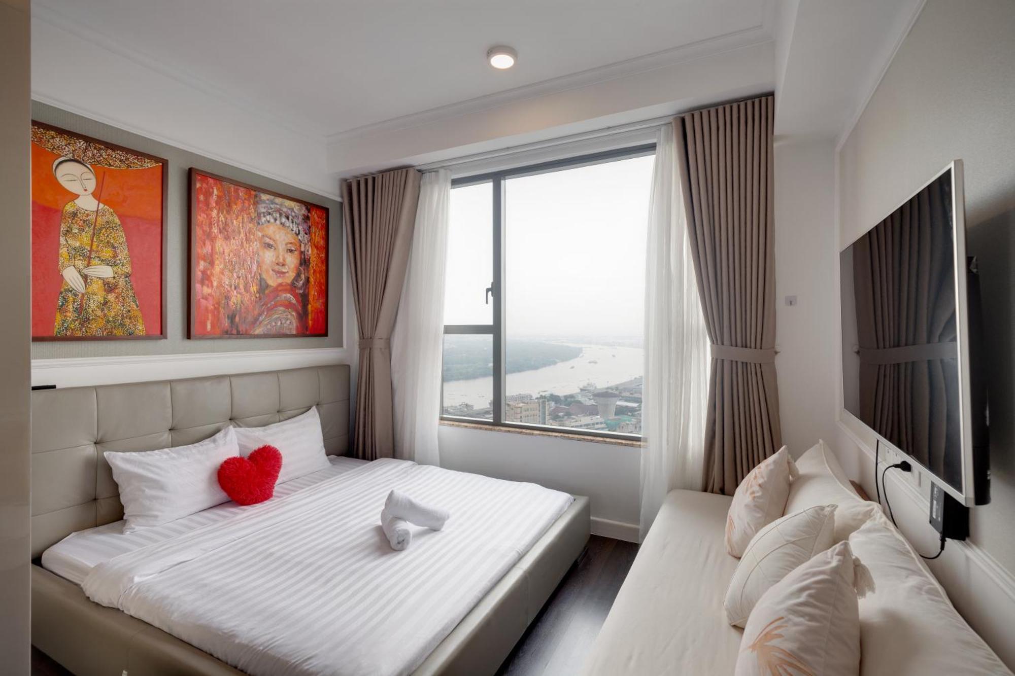 הו צ'י מין סיטי Smile Home Tresor Apartment - Modern Comfortable מראה חיצוני תמונה