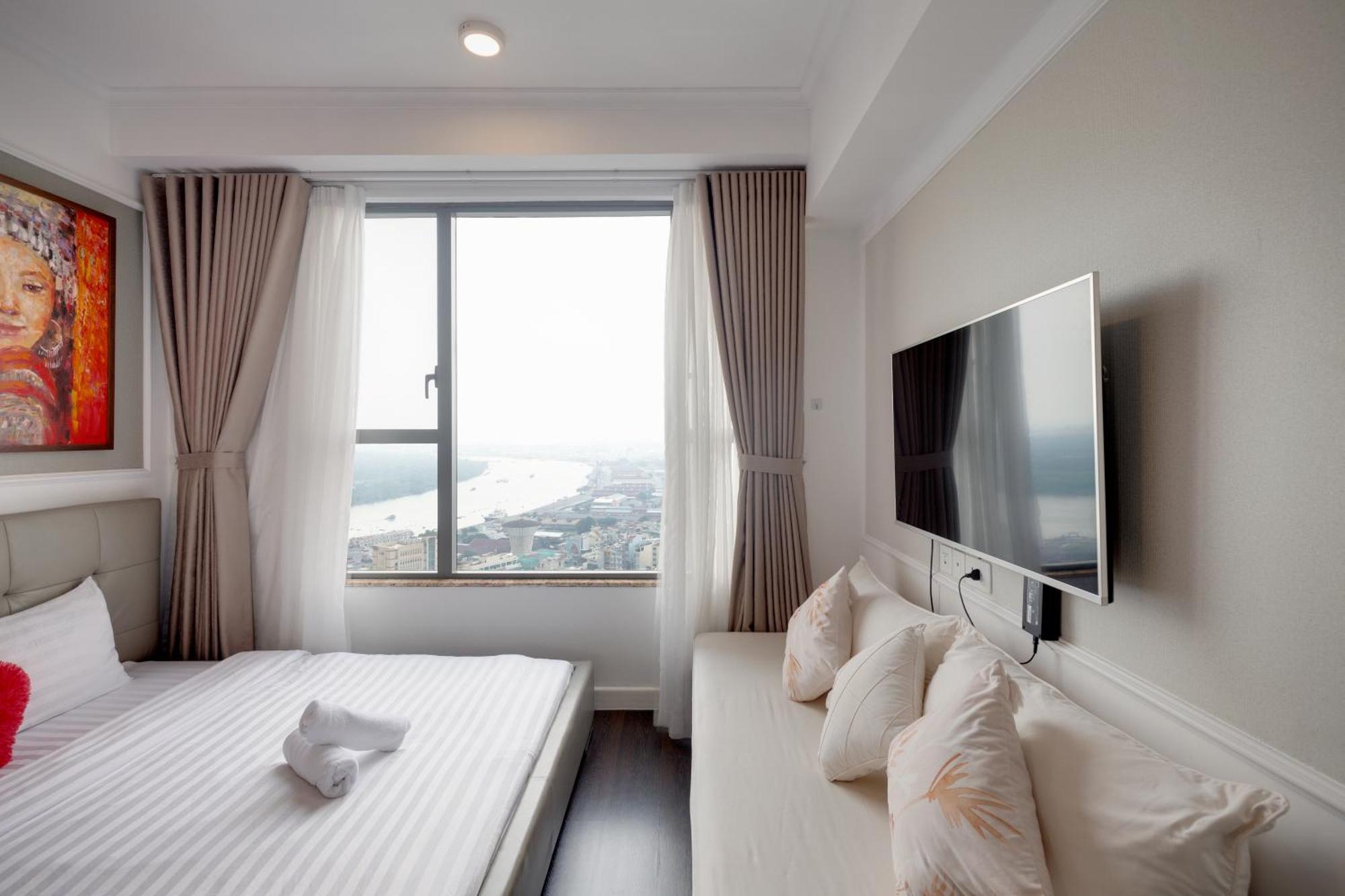 הו צ'י מין סיטי Smile Home Tresor Apartment - Modern Comfortable מראה חיצוני תמונה